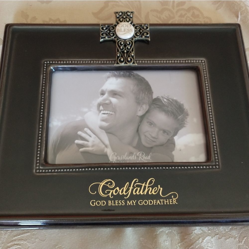 Grasslands Road Religious picture frame